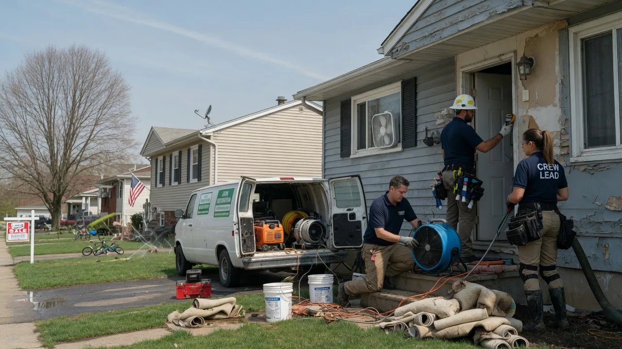 Flood Cleanup in Libertyville, IL near me
