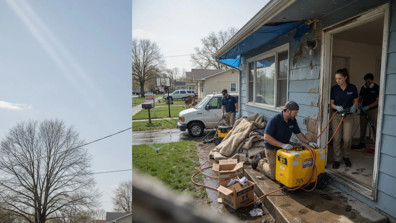 Basement Flood Cleanup in Libertyville, IL near me